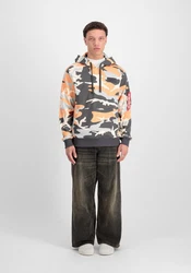 Alpha Industries Hoodie Back Print Camo