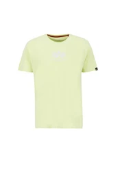 Alpha Industries T-Shirt Basic T ML Grün/Neonfarben/Hellgrün/Gelb