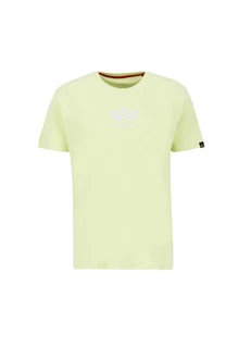Alpha Industries T-Shirt Basic T ML Grün/Neonfarben/Hellgrün/Gelb