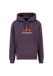 Alpha Industries Hoodie Basic (Rubber) Lila/Fliederfarben