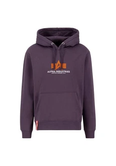 Alpha Industries Hoodie Basic (Rubber) Lila/Fliederfarben
