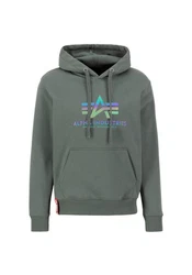 Alpha Industries Hoodie Basic Rainbow Refl. Print Regenbogen
