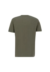 Alpha Industries T-Shirt Embroidery T Dunkelgrün/Khaki