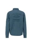Alpha Industries Oversize Shirt Air Force EMB Shirt Grau/Hellblau/Blau/Dunkelblau