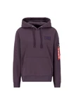 ALPHA INDUSTRIES Sweatshirt Dunkelblau/Lila/Fliederfarben/Dunkelrot