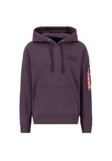 ALPHA INDUSTRIES Sweatshirt Dunkelblau/Lila/Fliederfarben/Dunkelrot