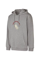 Cleptomanicx Kapuzensweatshirt Boxy Hooded Racing grau