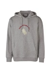 Cleptomanicx Kapuzensweatshirt Boxy Hooded Racing grau