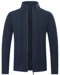 Allthemen Cardigan Herren Strickjacke mit Reißverschluss 