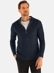 Allthemen Cardigan Herren Strickjacke mit Reißverschluss 