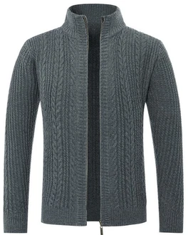 Allthemen Cardigan Herren Strickjacke mit Reißverschluss Allthemen Cardigan Herren Strickjacke mit Reißverschluss