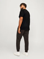 Jack & Jones T-Shirt 2er-Set Plus Size T-Shirt Logo (4831) Schwarz/Weiß (4831)
