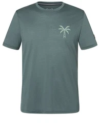 T-Shirt Merino T-Shirt M TROPICAL ADVENTURE TEE formstabiler Merino-Materialmix