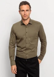 OLYMP Businesshemd Level Five Jerseyshirt 