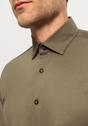 OLYMP Businesshemd Level Five Jerseyshirt 