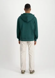ALPHA INDUSTRIES Sweatjacke Dunkelgrün/Grün
