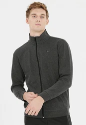 CRUZ Sweatshirt Pitt mit praktischen Seitentaschen Dunkelgrau/Grau