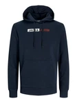 Jack & Jones Sweatshirt JJECORP LOGO SWEAT HOOD PLAY NOOS marine/rot/weiß
