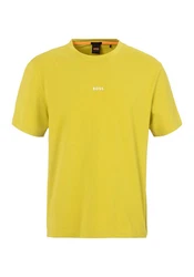 BOSS ORANGE T-Shirt TChup mit Rundhalsausschnitt Neonfarben/Grün/Gelb/Dunkelgrün