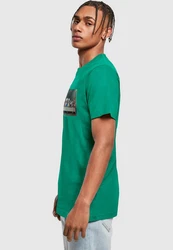 Mister Tee T-Shirt Grün/Dunkelgrün