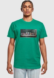 Mister Tee T-Shirt Grün/Dunkelgrün