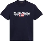 Napapijri T-Shirt Style AYLMER marine/hellrot/wei