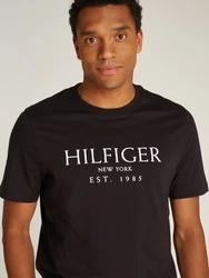 Tommy Hilfiger T-Shirt BIG HILFIGER TEE Braun/Dunkelgrün/Schwarz