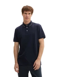 TOM TAILOR Poloshirt mit Logo Print 
