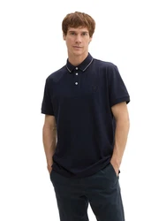 TOM TAILOR Poloshirt mit Logo Print 