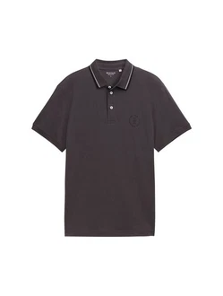 TOM TAILOR Poloshirt mit Logo Print 
