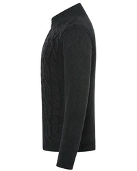 Allthemen Cardigan Herren Strickjacke mit Reißverschluss 