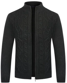 Allthemen Cardigan Herren Strickjacke mit Reißverschluss Allthemen Cardigan Herren Strickjacke mit Reißverschluss