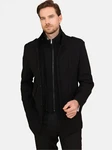 Allthemen Kurzer Wintermantel mit abnehmbarem Innenfutter 
