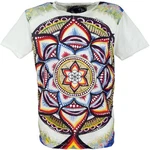 Guru-Shop T-Shirt Mirror T-Shirt weiß