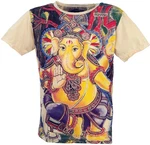 Guru-Shop T-Shirt Mirror T-Shirt vanille