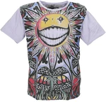 Guru-Shop T-Shirt Mirror T-Shirt flieder