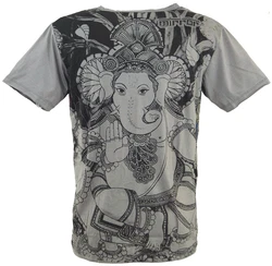 Guru-Shop T-Shirt Mirror T-Shirt grau