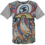 Guru-Shop T-Shirt Mirror T-Shirt Pilz/Taupe
