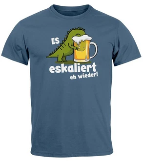 MoonWorks Print-Shirt Herren T-Shirt T-Rex Dino MoonWorks Print-Shirt Herren T-Shirt T-Rex Dino