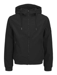 Jack & Jones Outdoorjacke Kurzjacke Schwarz/Dunkelgrau