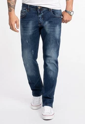 Rock Creek Straight-Jeans Herren RC-2281 Blau (RC-2281)