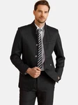 Allthemen Kurzmantel mit Stehkragen Business 