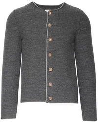 Stapf Strickjacke Lars Grau/Dunkelgrau/Hellgrau
