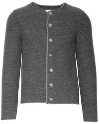 Stapf Strickjacke Lars Grau/Dunkelgrau/Hellgrau