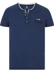 Jan Vanderstorm T-Shirt HAFTOR Dunkelblau/Blau