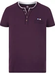 Jan Vanderstorm T-Shirt HAFTOR Dunkelblau/Lila/Dunkelrot