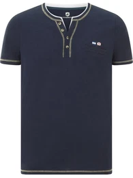 T-Shirt HAFTOR mit modischen Kontrasten