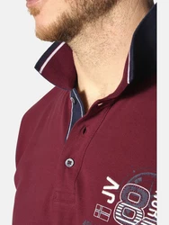Jan Vanderstorm Poloshirt OLEJORN kontrastfarbenen