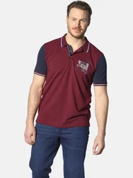 Jan Vanderstorm Poloshirt OLEJORN kontrastfarbenen