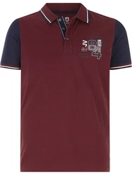 Jan Vanderstorm Poloshirt OLEJORN kontrastfarbenen